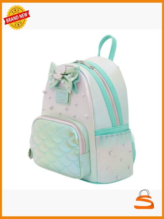 Mini Backpack - Iridescent Applique Details Adjustable Straps